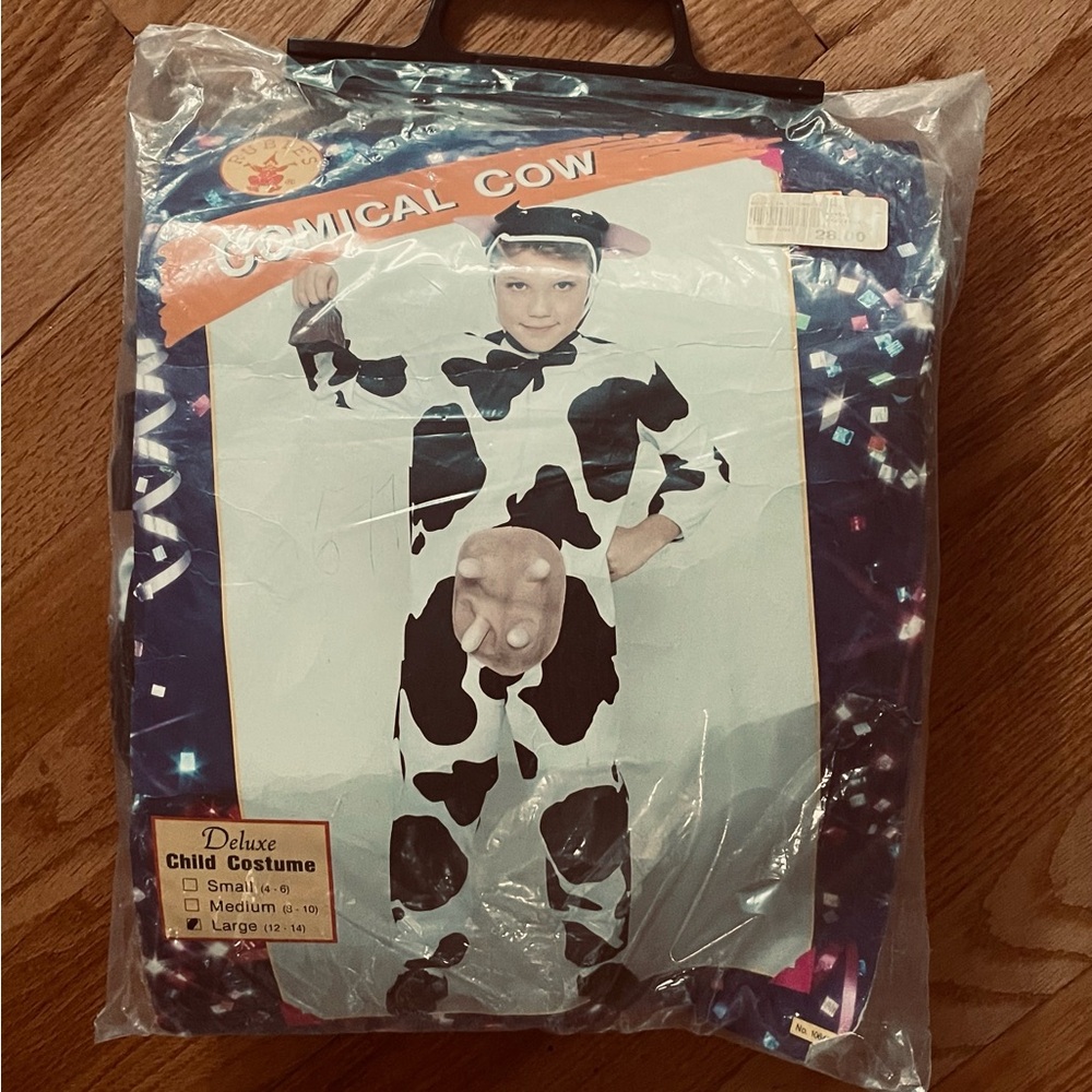 Comical Cow Kids Costume